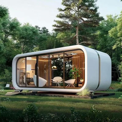 Modern Style Single Apartment Glass Sunshine Room Apple Cabin