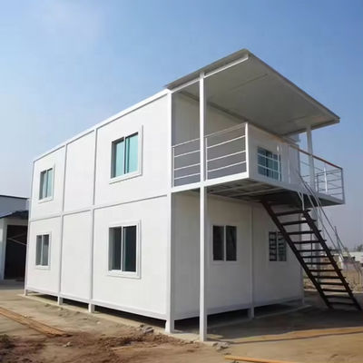Wind Resistant Prefab Container House Dirt Proof Easy Maintenance For Hospital