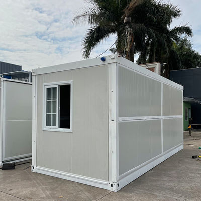 Prefabricated Folding Container House Contemporary Foldable Shipping Container Home