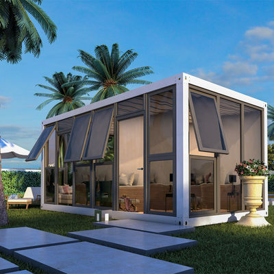 Modern Design Flat Pack Container House Moisture Proof Modular Container Homes