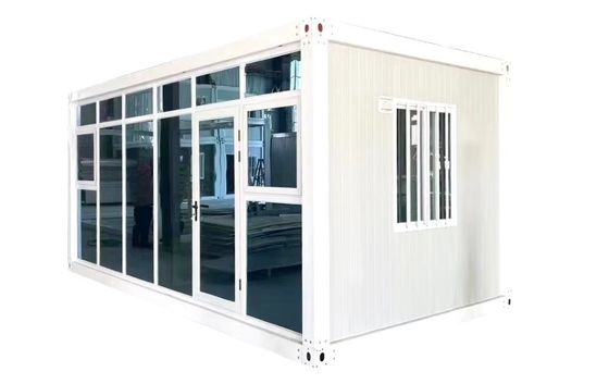 20ft Flat Pack Container Homes Prefab With Two Bedrooms For Home Villa Mall