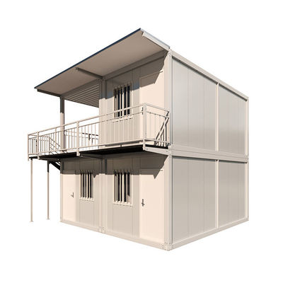 Waterproof Prefab Shipping Container Homes High Security With Aluminum Sliding Door