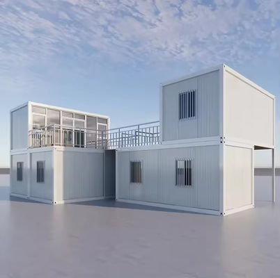 Modern Flat Pack Container House Living Customized 20ft Flat Pack Container