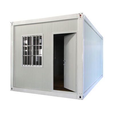 Pencegahan Kebakaran Rumah Kontainer Flat Pack Eco Friendly Prefab Storage Rumah Kontainer