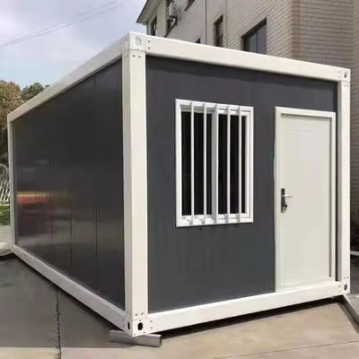 20ft الحاوية الشحن المعدلة مسبقا صغيرة منزلة معطلة للصوت للمستودع