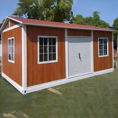 Fire Proof Flat Pack Container House Customizable Flat Pack Shipping Container Homes