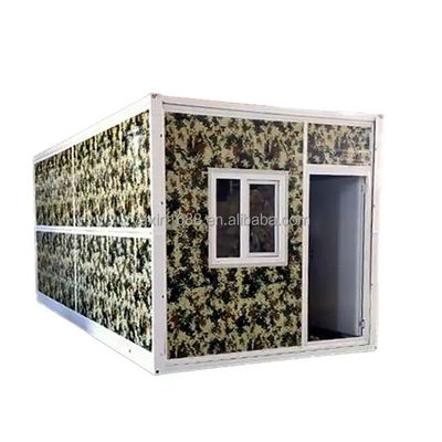 Modern Design Fold Out Modular Homes With EPS Sandwich Panel And PVC Window