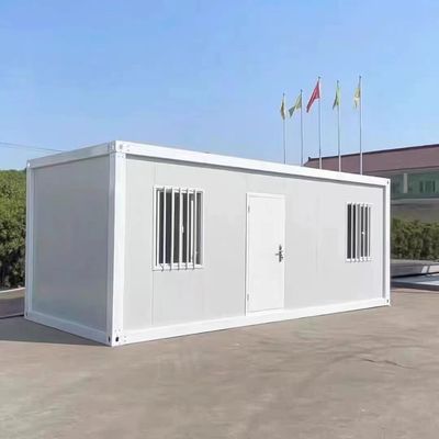 Rumah Kontainer Pengiriman Prefab 40ft Modular Prefabrikasi Dengan Jendela Aluminium