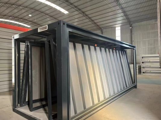 Easy To Install Folding Container House Flexible Prefab Fold Out Container Homes