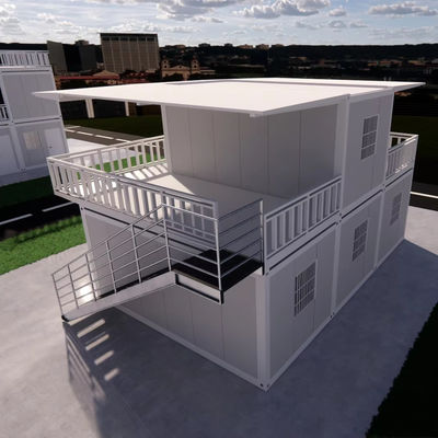 40ft Fold Out Container Homes Thermal Insulation With Aluminum Sliding Door