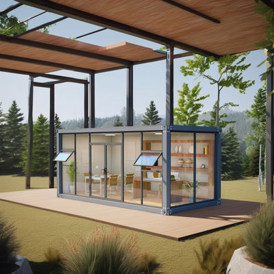 Rainproof Folding Container House Customization Fold Out Shipping Container House