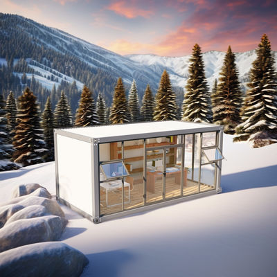 Rainproof Folding Container House Customization Fold Out Shipping Container House