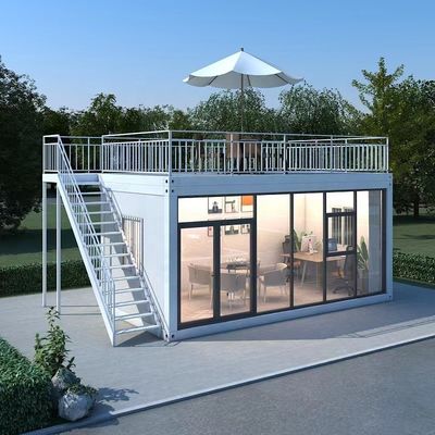 Custom Folding Container House Compact Structure Container Fold Out House