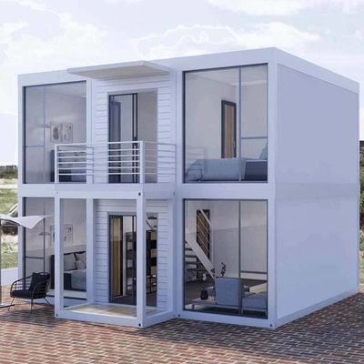 Steel Structure Foldable Container House Modern Design For Villa Ofiices