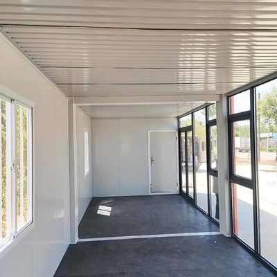 Steel Structure Foldable Container House Modern Design For Villa Ofiices