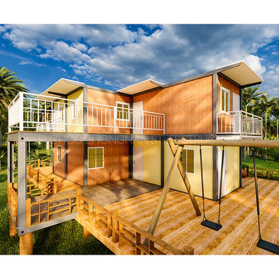 Steel Frame Welded Fold Out Container House Corrosion Resistance For Dormitory