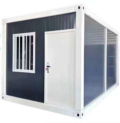 Steel Frame Detachable Container House High Security With Aluminum Sliding Door