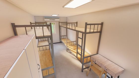 Electricity Pre Wired Expandable Container House with Lighting And Circuit Distributor