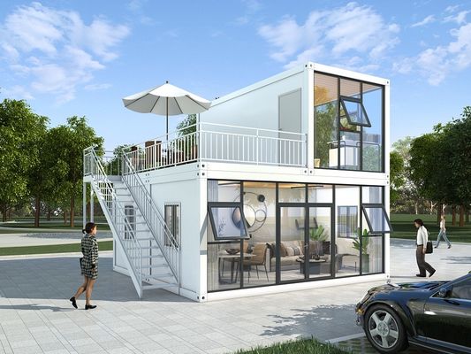 Steel Sheet Detachable Container House Sandwich Panel Converted Shipping Containers