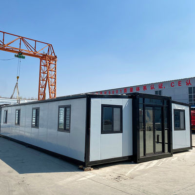 Portable House Foldable Container Home 19X20Ft Expandable Foldable Prefab Mobile House Integrated Foldable House