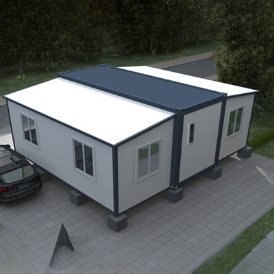Portable Temporary Modular House Modified Luxury Villa 20ft Expandable Container Home Prefab Houses