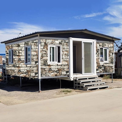 Modern Design Expandable Prefab Container House 20Ft 40Ft Strong Steel Expanding Prefabricated Home Expandable House For Sale
