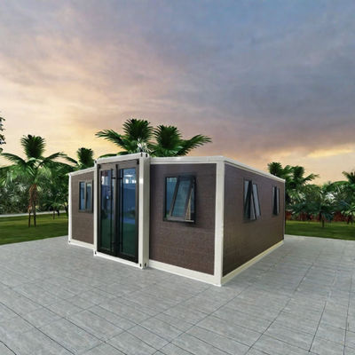 Hot Sale America Standards 20ft 40ft Luxury Home With Bathroom Kitchen Easy Installation Expandable Container House For Family