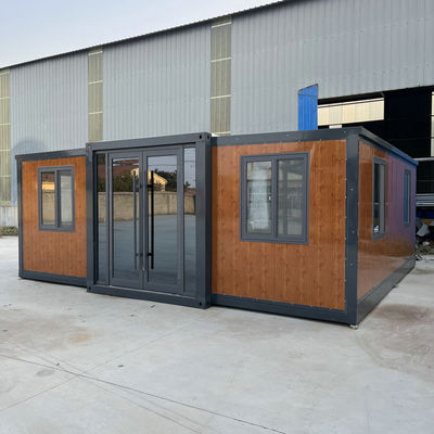 Casa prefabricada portátil de 40 pies de 20 pies de 40 pies de 40 pies de expansión móvil Contenedor plegable