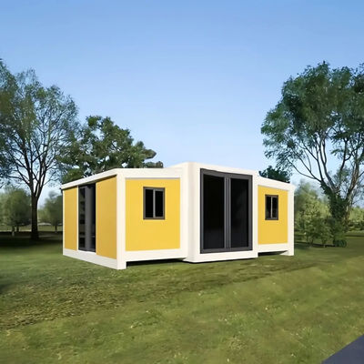 Brightness Yellow Color Expansion Pre-Assemble Container House