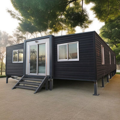 Rumah Kontainer Pengiriman Modular Modern yang Disesuaikan dengan Kamar Mandi dan Dapur