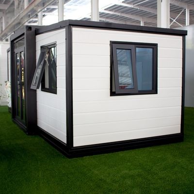 Compact Structure Expandable Container House Steel Frame Prefab Container Homes