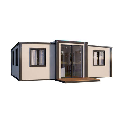 Luxury Prefabricated Expandable Container House Customized With Steel Door