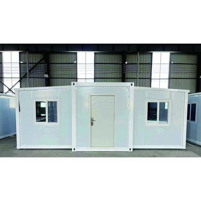 Rumah Prefab yang bisa diperluas dengan ukuran 30 kaki, antiseismik dengan kamar mandi.