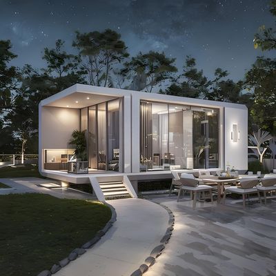 Luxurious Design Apple Cabin House for Moveable Vacation Cottage