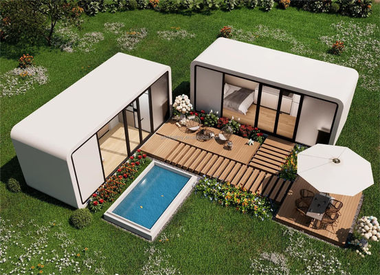 Newest Hot Sale Apple Cabin Modular Resort Homestay Tiny Hotels