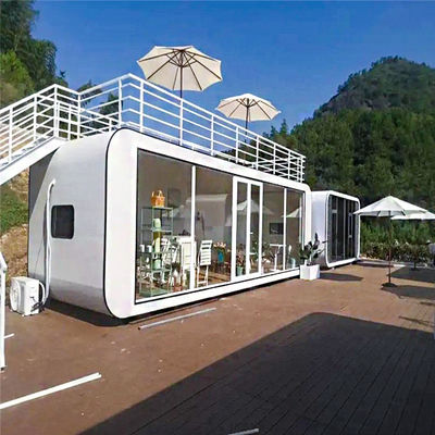 Economic Prefab Prefabricated Apple Cabin Container House Soundproof Meeting Room Apple Mini House Studio Booth Office Work Pods