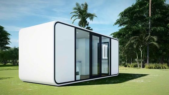 Diseño de lujo al aire libre Casa prefabricada Hotel Cabina de manzanas Mini Pod Bares Casas móviles Casas prefabricadas de lujo Casa de contenedores en venta caliente