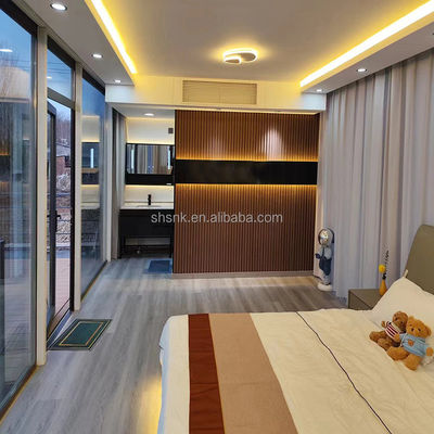 Factory Direct Sale Outdoor Temporary Tent Apple House Luxury Quality Hotel Garden Glass House Ready Made Prefab Apple Cabin
