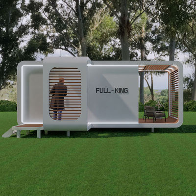 Economic Prefab Prefabricated Apple Cabin Container House Soundproof Meeting Room Apple Mini House Studio Booth Office Work Pods