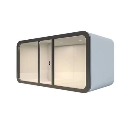 Luxury Hot Sell Flat Container Modular Mobile House Apple Cabin Pod House Portable 20ft Cabins Outdoor Office Cafe Shop For Sale