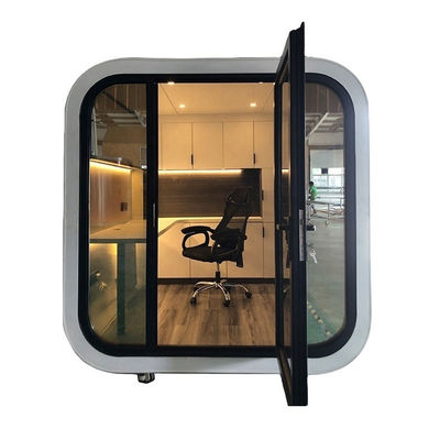 Eficientemente instalado Apple Cabin House Separador seco-húmedo Baño y iluminación Enchufe de conexión Electricidad