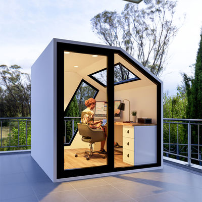 Eficientemente instalado Apple Cabin House Separador seco-húmedo Baño y iluminación Enchufe de conexión Electricidad