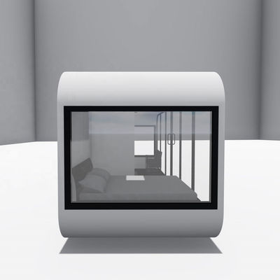 Eficientemente instalado Apple Cabin House Separador seco-húmedo Baño y iluminación Enchufe de conexión Electricidad