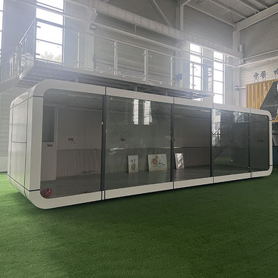 Venta al por mayor de casas prefabricadas personalizadas pequeñas cabaña de manzana casa de contenedores de 40 pies lujo modular casas prefabricadas para Bulgaria