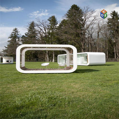 20ft Modular Design Small Prefab Houses Outdoor For Living And Working