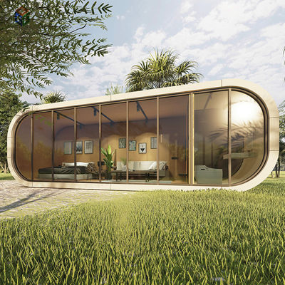 20ft Modular Design Small Prefab Houses Outdoor For Living And Working