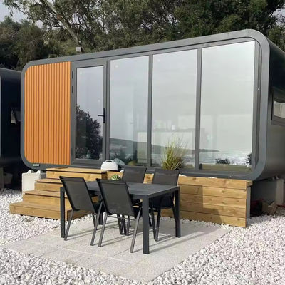 High-Performance Apple Cabin House Bamboo Wood Fiber Board Dry-Wet Separation Bathroom Composite Wood Floor