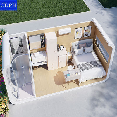 Luxurious Prefab Modern Tiny House Easy Maintenance For Residence