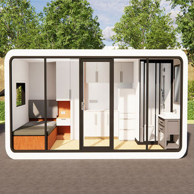 Luxurious Prefab Modern Tiny House Easy Maintenance For Residence