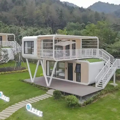 Water Retardant Prefab Living Pods Eco Friendly For Long Term Use